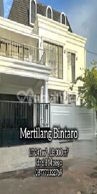 Brand New House in Mertilang Sector 9 Bintaro with Swimming Pool