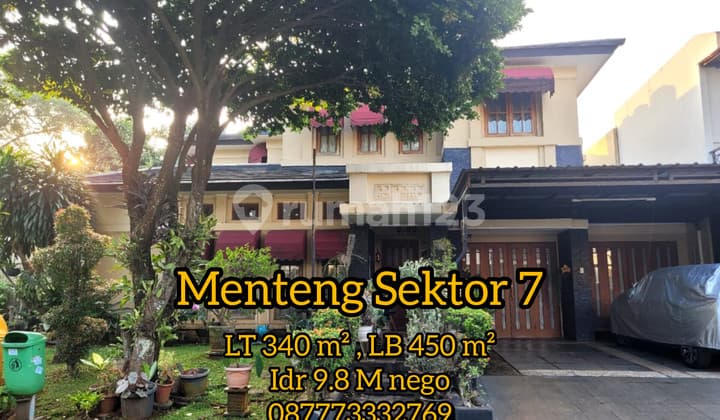 Jual Cepat Rumah di Bintaro Sektor 7