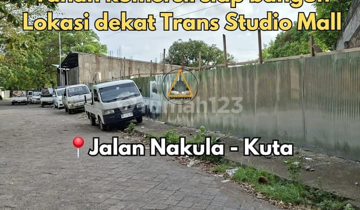 Tanah Komersil Strategis Harga di Bawah Pasaran