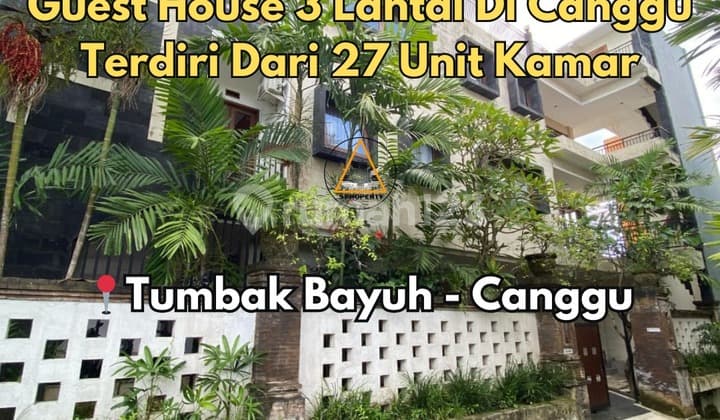 DIJUAL GUESTHOUSE DI KAWASAN TUMBAK BAYUH CANGGU