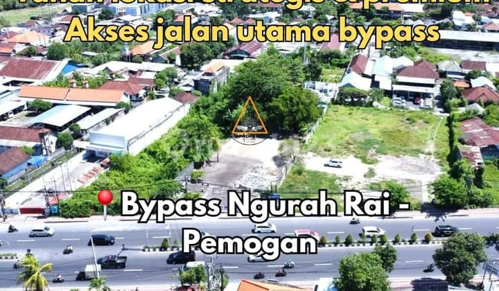 Tanah Lokasi Strategis & Premium di Bypass Ngurah Rai Pemogan
