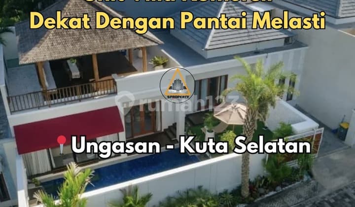 Unit Villa Komersil Lokasi Dekat Dengan Pantai Melasti
