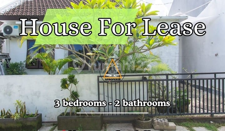 Modern House Semi Villa For Rent Location In Ungasan