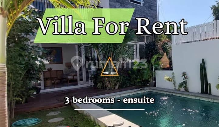 3BR VILLA FOR RENT OR LEASE – SEMER, KEROBOKAN
