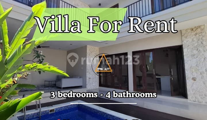 LUXURY VILLA FOR RENT IN AN ELITE CLUSTER UNGASAN
