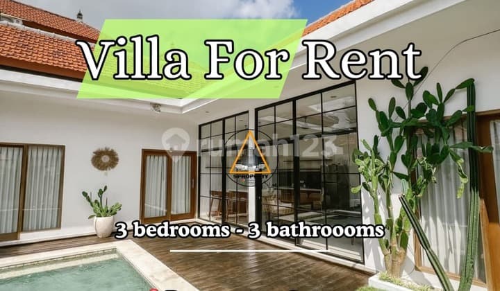 Villa In Tumbak Bayuh Close To Raya Canggu Yearly / Monthly 3 BR