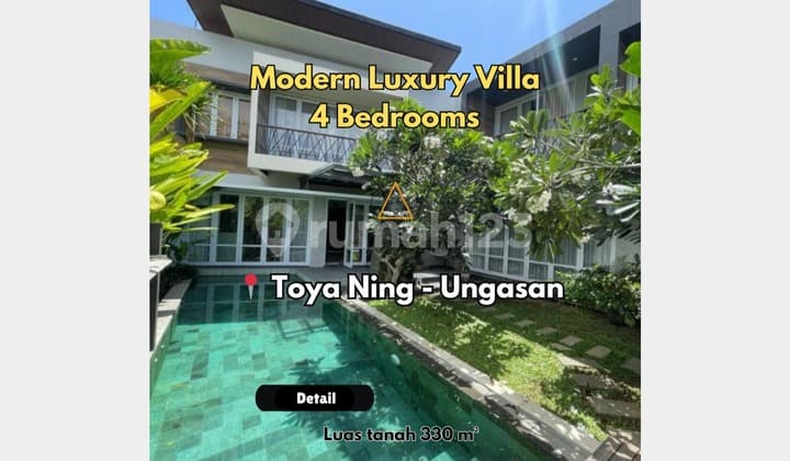 Modern Luxury Villa Located at Toyaning Ungasan