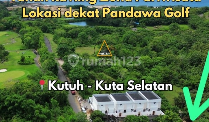 Tanah Kavling Zona Pariwisata Dekat Pandawa Golf