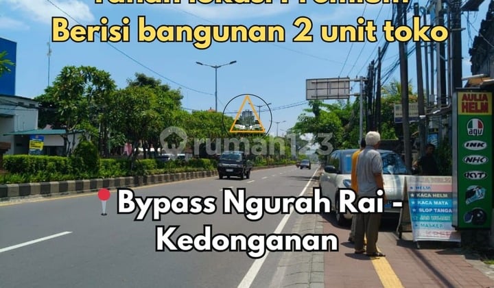 Premium Land Location on the Main Bypass Road Ngurah Rai Kedonganan