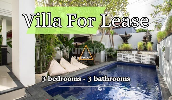 Private Villa 3 Bedrooms Fully Furnish In Jimbaran Near Balangan