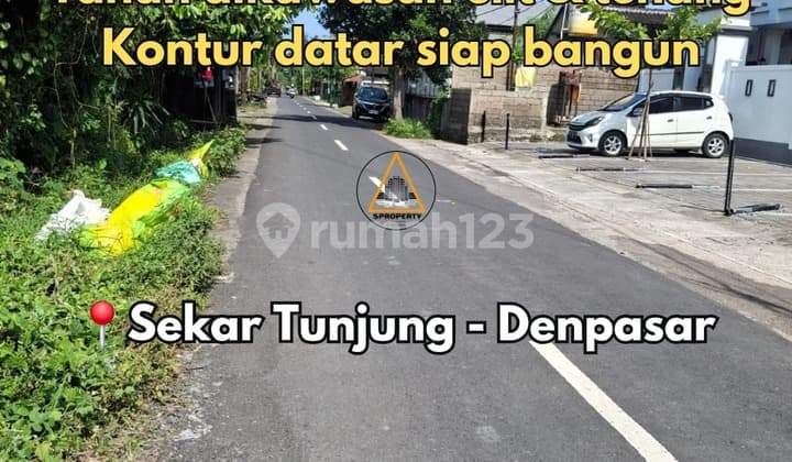 Tanah Dalam Kawasan Elit dan Tenang di Sekar Tunjung Denpasar