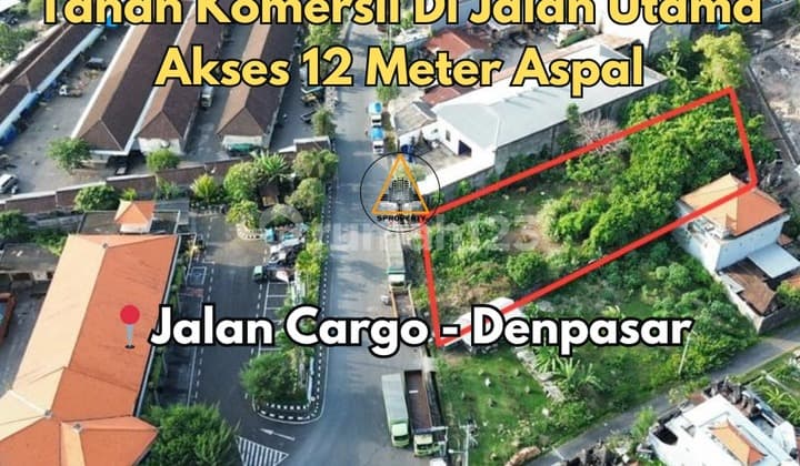 TANAH KOMERSIL STRATEGIS DI JALAN UTAMA GN GALUNGUNG - CARGO