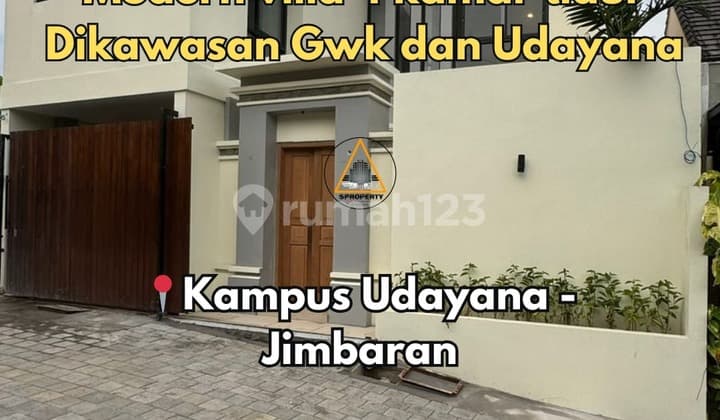 Dijual Villa Berlokasi Dekat Kawasan Gwk & Kampus Udayana