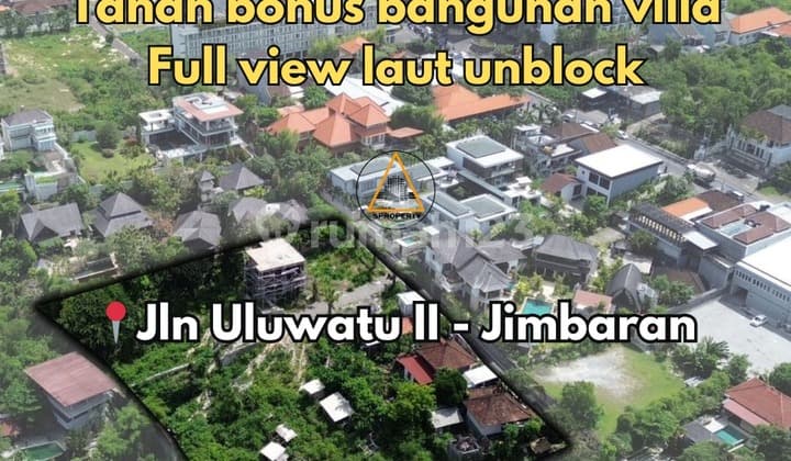 Land for Sale with Bonus Villa Building and Full Unblocked Sea View