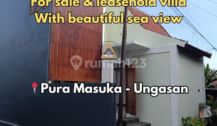 Beatiful Villa With Sea View From Rooftop In Ungasan