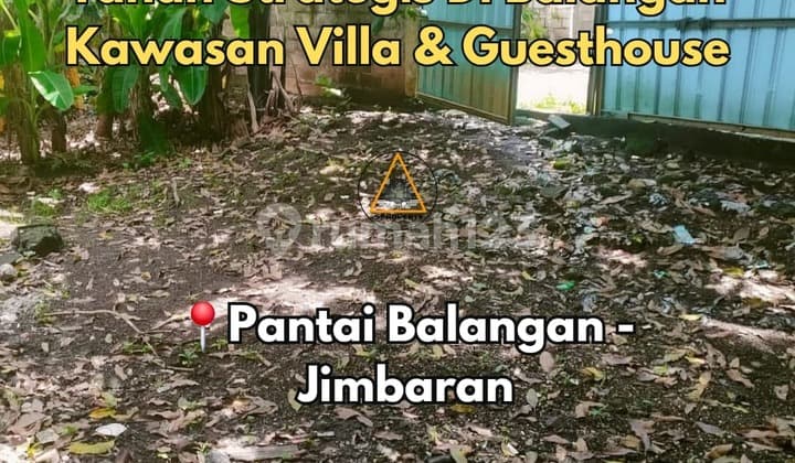 Tanah Lokasi Strategis di Jalan Pantai Balangan