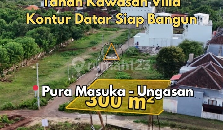 TANAH STRATEGIS LINGKUNGAN VILLA SIAP BANGUN DI UNGASAN