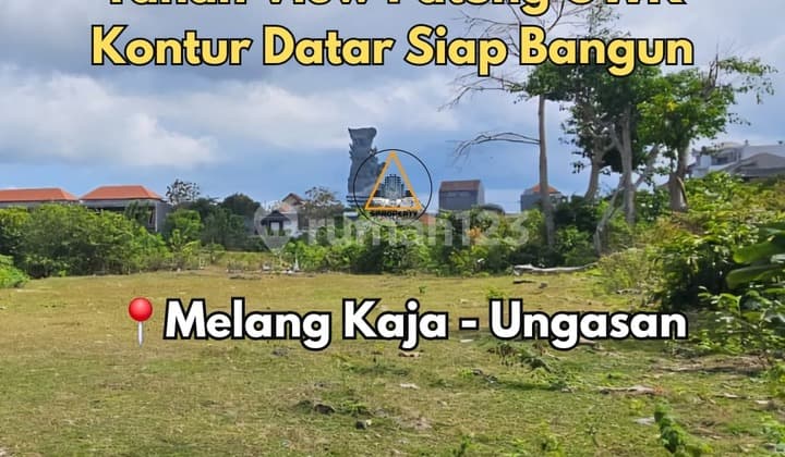 Tanah View Patung GWK di Jalan Melang Kaja Ungasan
