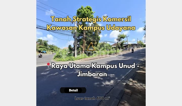 Tanah Strategis Komersil Berlokasi di Kawasan Kampus UDAYANA