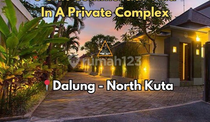 For Sale 3 Villa Units in One Complex Location Dalung North Kuta