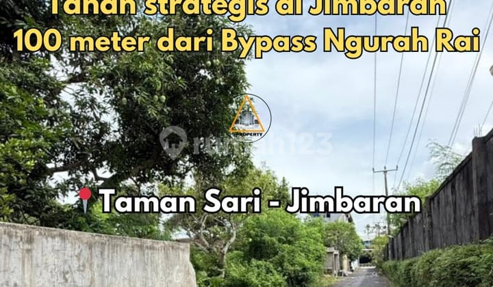 Tanah Lokasi Strategis 100 Meter ke Bypass Ngurah Rai Jimbaran