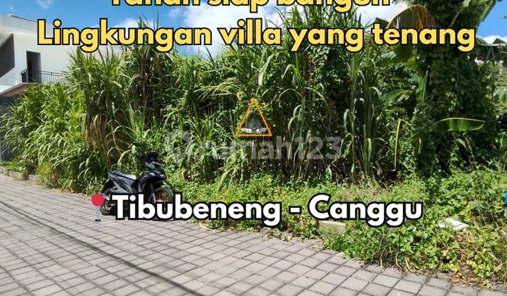 Tanah Siap Bangun Lingkungan Villa Daerah Canggu