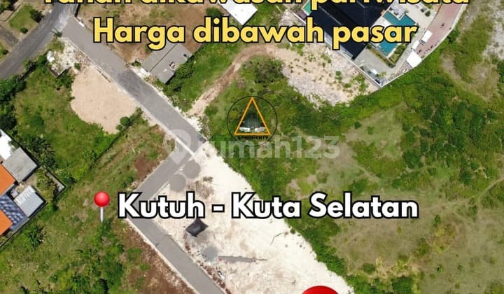 Tanah Kawasan Pariwisata Dekat Pantai Harga Dibawah Pasar
