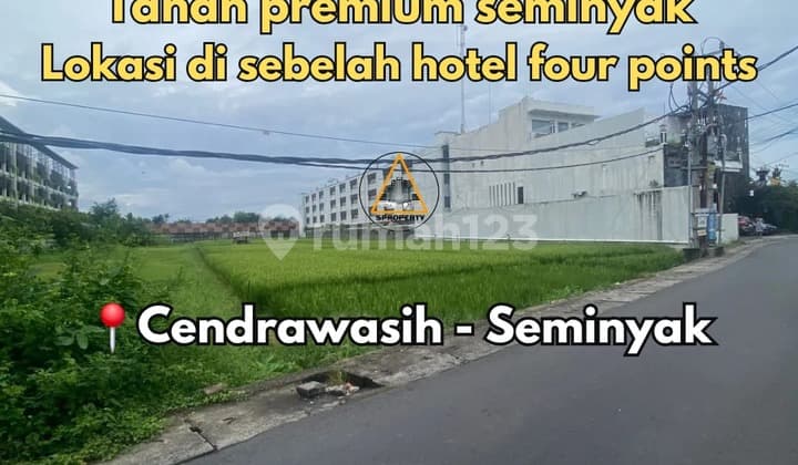 Tanah Lokasi Premium Seminyak di Jalan Utama Cendrawasih