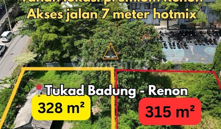 Premium Land Location in Renon with 7-Meter Road Access and Hook Position