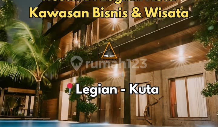 Hostel in the Legian Kuta Tourism and Business Area