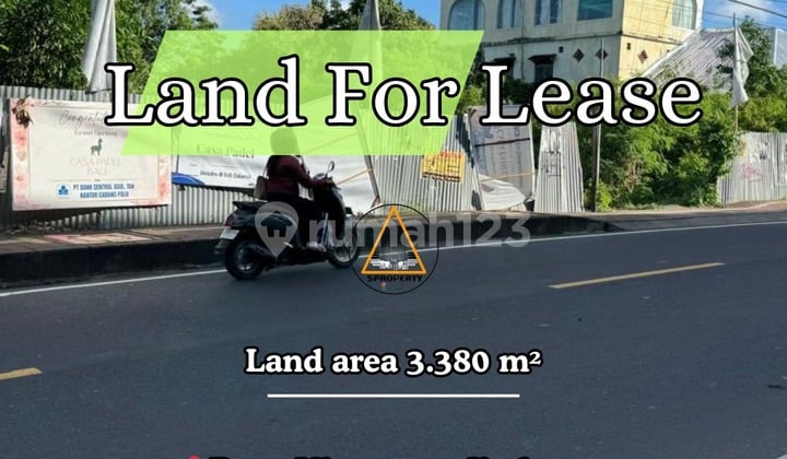 Disewakan Tanah Jalan Raya Uluwatu Dekat Side Walk Mall