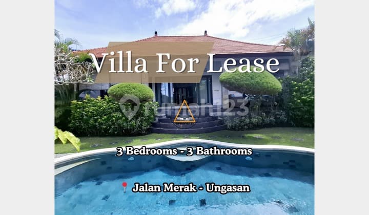 Villa for lease Ungasan location Jalan Merak / Near GWK statue