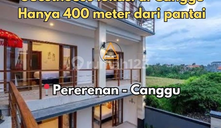 Guesthouse 10 Kamar di Canggu Jalan Kaki ke Pantai Pererenan