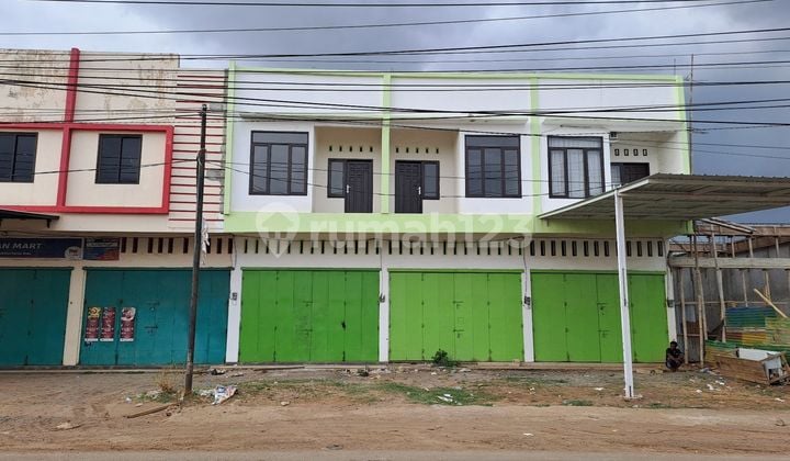 DIJUAL RUKO 2 LANTAI PINGGIR JALAN POROS MONCONGLOE MAROS