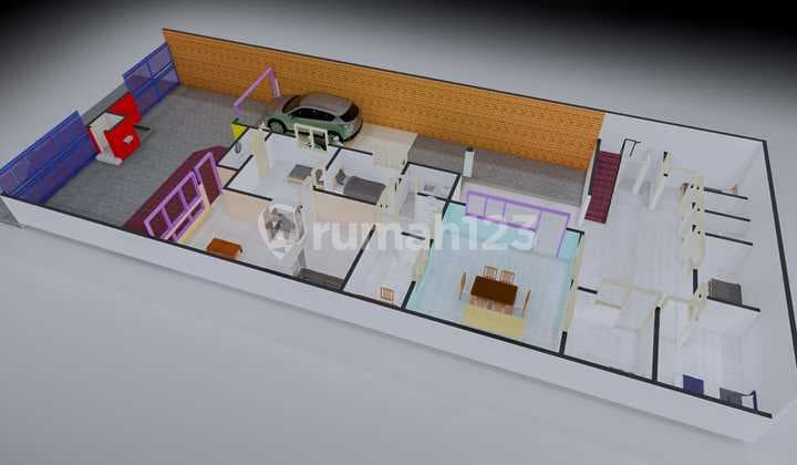 House can be used for Boarding Business near A.yani, Gayungsari, Siwalankerto, Gayungan Thl.