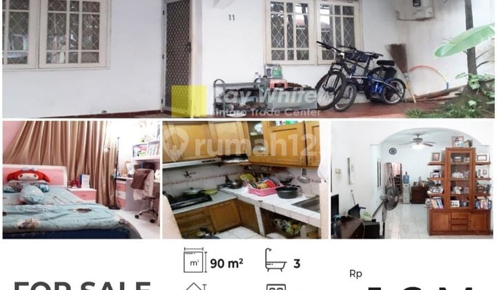 Rumah Siap Huni dalam Komplex Bintaro Jaya sektor 5