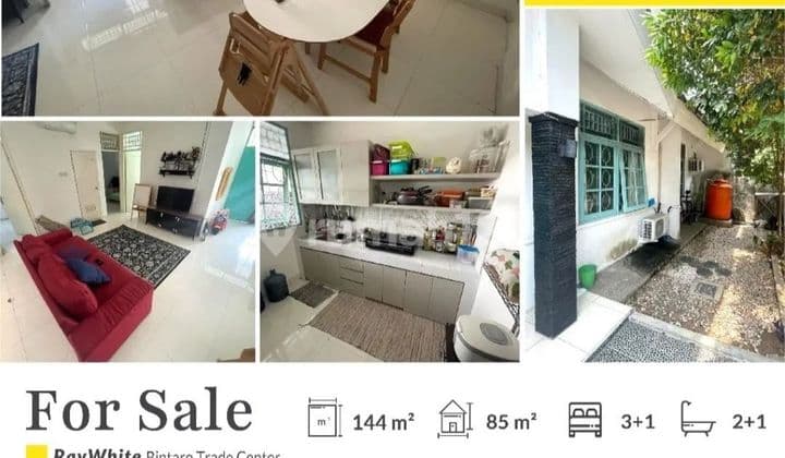 Rumah Rapih, Asri, Siap Huni dalam Komplex Bintaro Jaya Sektor 9