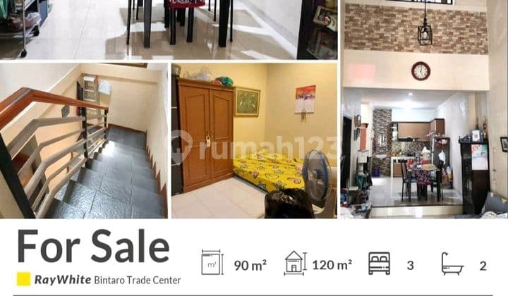 Rumah Siap Huni, Rapih Dalam Komplex di Bintaro Jaya Sektor 5