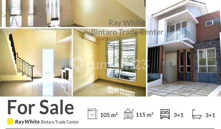 Rumah Rapih, Siap Huni, Minimalis Modern Dalam Komplex di Pondok Cabe