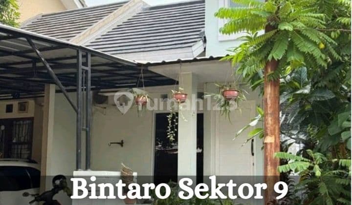 Rumah Murah, Bagus, Rapih, Siap Huni Dalam Cluster di Bintaro Jaya Sektor 9, Dekat Stasiun Kereta Api Sudimara