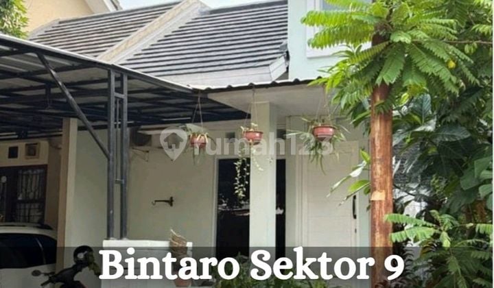 Rumah Murah, Bagus, Rapih, Siap Huni Dalam Cluster di Bintaro Jaya Sektor 9, Dekat Stasiun Kereta Api Sudimara