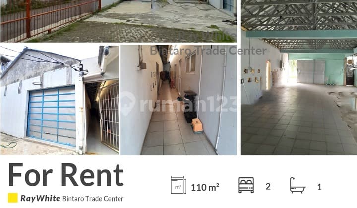 Rapih Warehouse, Ready to Use Near Pasar Modern Bintaro Jaya