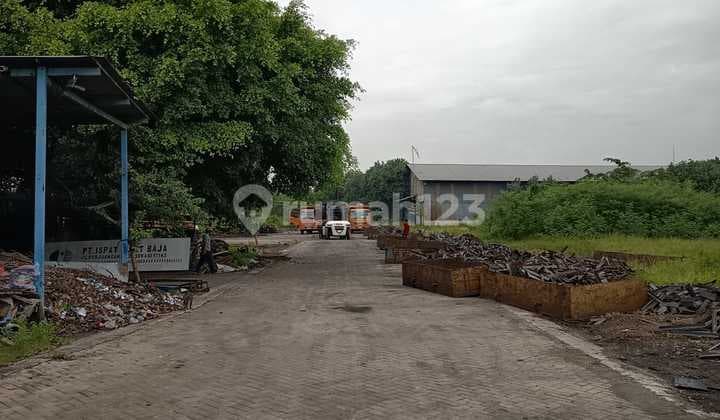 Lahan strategis ex Pabrik cocok untuk komersial 10 menit dari exit tol Bekasi