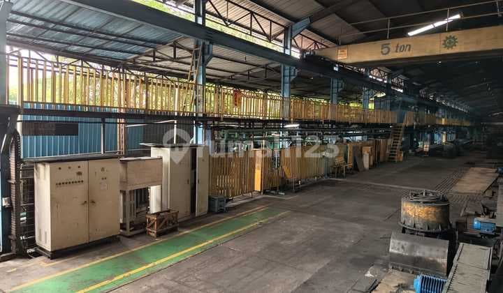 Former Steel Smelting Factory Near Mall and West Bekasi Toll Gate