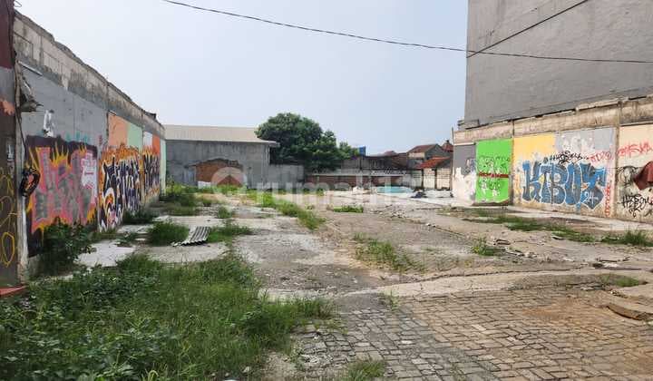 dijual tanah shm : 1.838 m2. di tepi jalan raya provinsi akses dekat ke bintaro