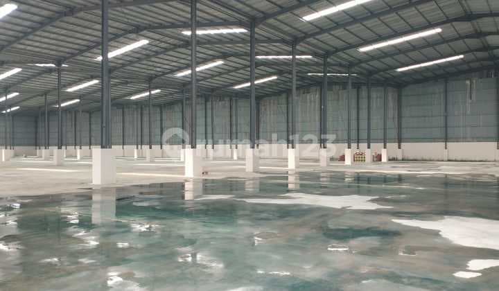 Disewakan Cepat Gudang Baru Siap Pakai di Sepatan Tangerang