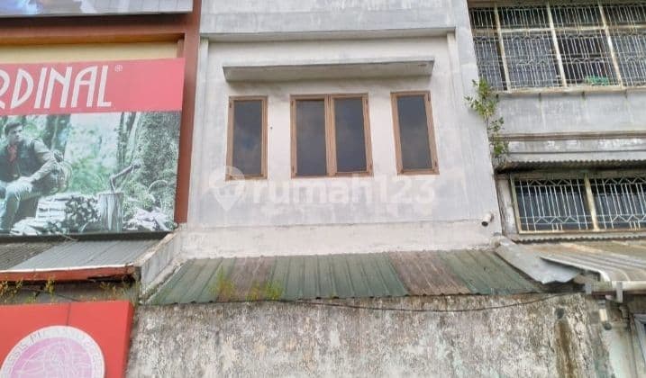 Disewakan Segera !!! Ruko di Pusat Pasar Medan Kota , Sumut
