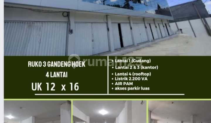 Disewakan Ruko Gandeng 3 Di Juru Mudi Tangerang