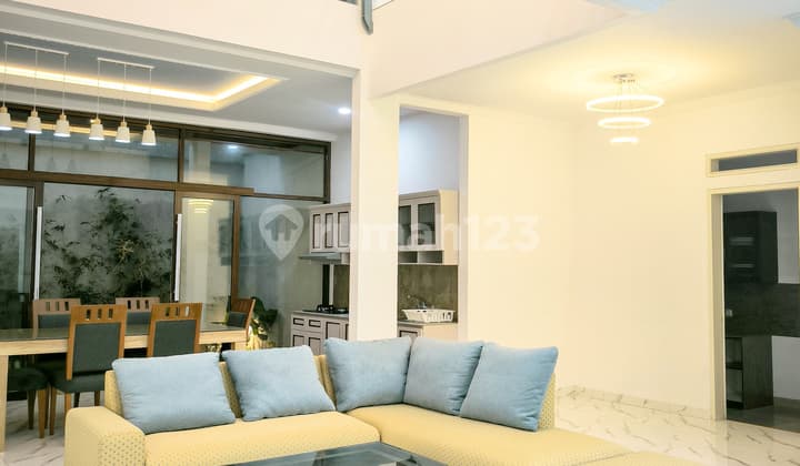 dijual rumah siap huni semi furnished di komplek batununggal indah bandung