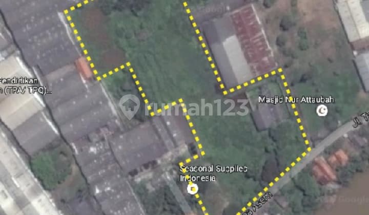 Tanah Disewakan 5000 m² di tangga asem tanggerang